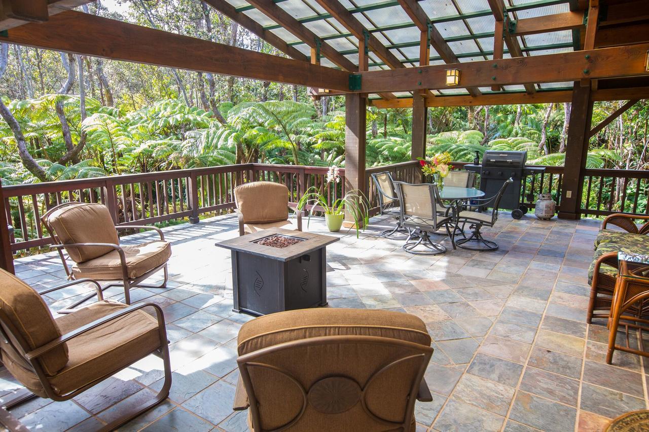 Hale Mauna Loa Upper Level With Shared Hot Tub Волкано Екстер'єр фото