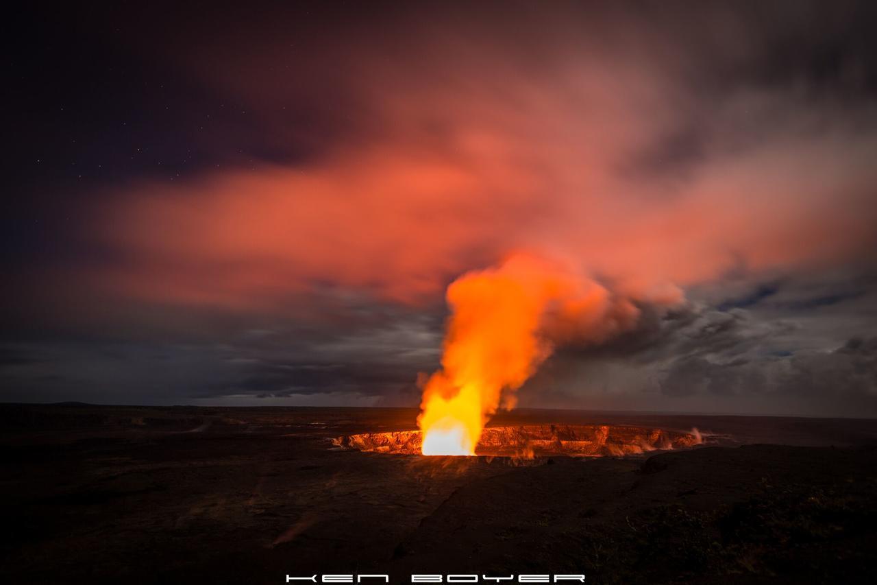 Hale Mauna Loa Upper Level With Shared Hot Tub Волкано Екстер'єр фото